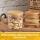 thumbnail image 4 of Bamboo Lids With Silicone Seals For Oui Yogurt Jars Compatible With Oui Yogurt Jars Airtight Glass Storage, 4 of 5