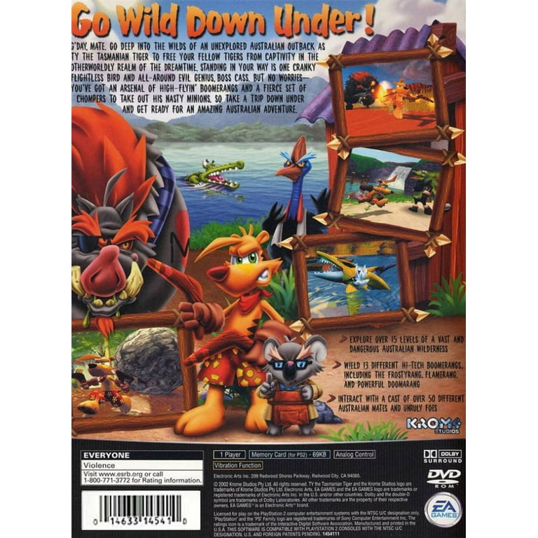 Playstation 2 ty tasmanian tiger deals