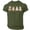 A001-Army Green, variant on Mens Halloween Costume Spooky Ghost Short Sleeve Halloween T Shirts Graphic Print Halloween Tee Tops