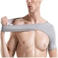thumbnail image 1 of Shoulder Brace,Bamboo Charcoal Breathable Absorb Sweat Sports Compression Sleeve Wrap,for Shoulder Pain Prevent Injuries, 1 of 6