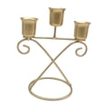 thumbnail image 2 of Candelabro de 3 brazos BLESIY Candelabro de hierro decorativo para vacaciones dormitorio sala de estar Decoración de boda Estilo F, 2 of 8