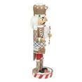 thumbnail image 3 of Northlight 14 Pouces Beige et Rouge Gingerbread Chef Casse-Noisette de Noël, 3 of 5