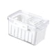 thumbnail image 4 of Contenedor de almacenamiento de frutas para refrigerador, contenedor de verduras frescas con tapa organizadora para S, 4 of 9
