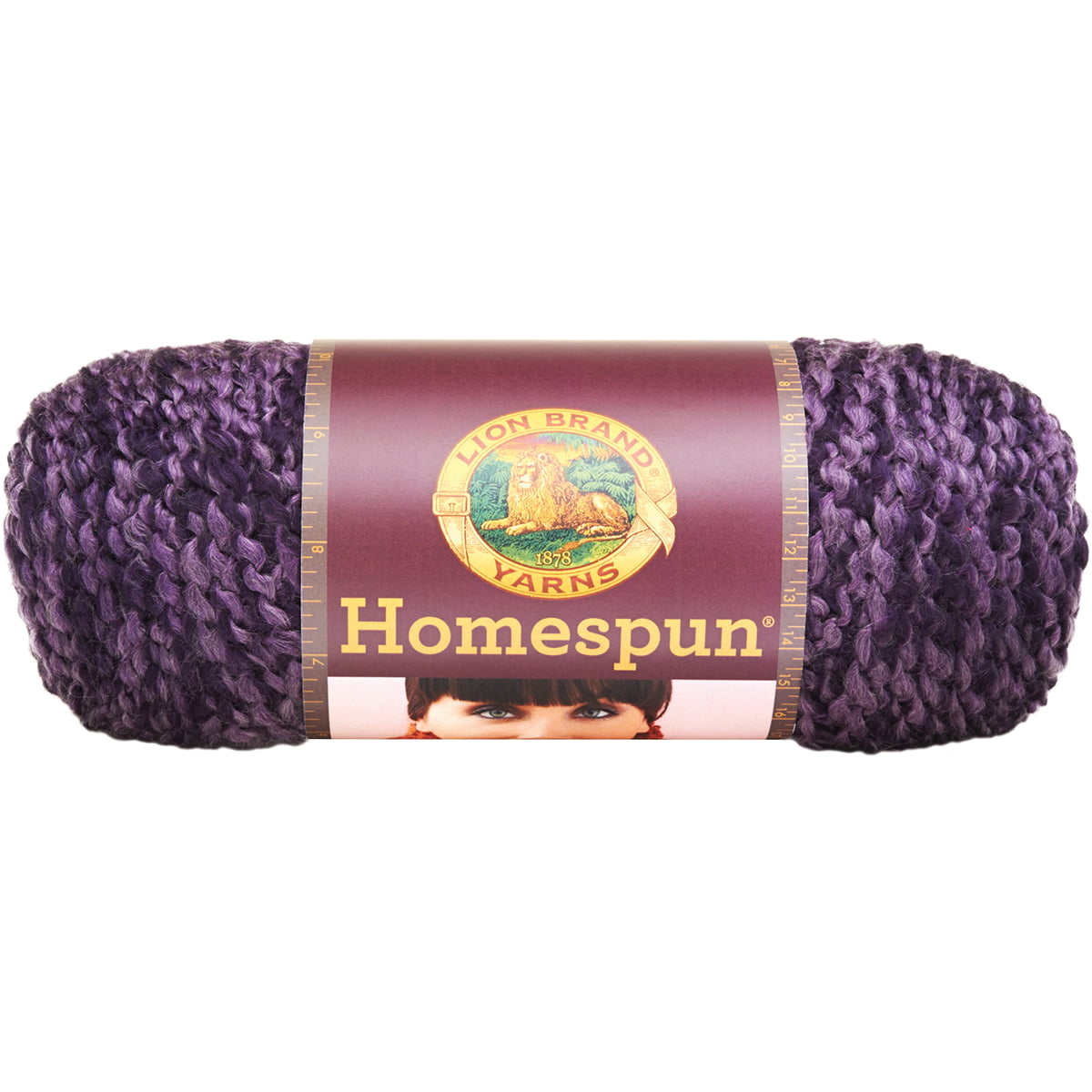 Lion Brand Homespun Yarn-purple Aster : Target