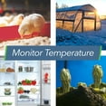 thumbnail image 5 of SensorPush HT1 Smart Temperature Sensor & Humidity Sensor - Thermometer & Hygrometer w/App Monitoring - Indoor/Outdoor Temperature and Humidity Monitor w/Heat Index for RV, Fridge & More, 5 of 10