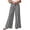 *Black, variant on ClodeEU Women's Striped Elastic High Waist Wide Leg Pants,Casual Loose Palazzo Trousers ,Women's Plus L