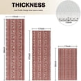 thumbnail image 4 of Red Christmas Reindeer Pattern Kitchen Rugs Sets Of 3,Kitchen Runner Rugs Non Skid Washable,Decorative Kitchen Floor Mats for Kitchen,Sink,Laundry,17"x30"+ 17"x47" + 17"x59", 4 of 6