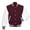 Burgundy-M, variant on Men’s Varsities Jackets Baseball Letterman Jackets Wool Body Leather Sleeves Bombers Coat