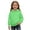 Green, variant on Hooded Sweatshirt For Kids With Soft Gym Hoodie For Girls And Boys Comfortable Everyday Wear Power Puff Girl Hoodie Girls Jacket Girls Zip Jacket with Hood Cute Pullovers for
