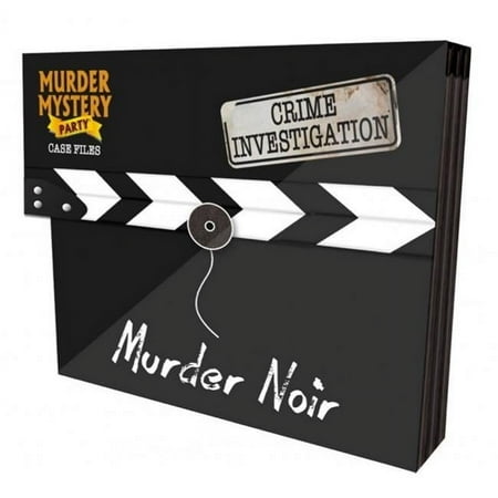 Murder Noir Murder Mystery Party Case Files