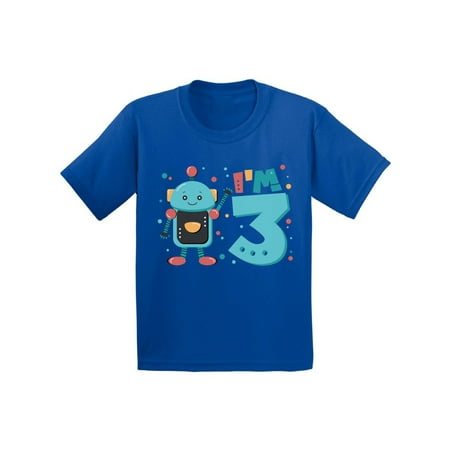 

Awkward Styles 3rd Birthday Toddler Shirt Robot Shirt Birthday Shirt Gifts for 3 Year Third Birthday Shirt 3rd Year Old Shirt My 3rd Birthday Gifts for Birthday Boy Birthday Gifts