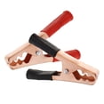 thumbnail image 3 of KAKOWELY 2pcs Jumper Cable Clamps Small Alligator Clamps Alligator Clips Cable Alligator Clips Battery Cable Clips Alligator Leads Clip Alligator Clips Car Starter Wire Clamp Battery Cable Clamps, 3 of 4