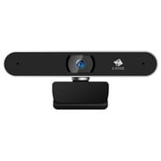 Z-EDGE ZW511 Full HD 1080P Auto Focus Webcam for PC, Desktop and Laptop, Built-in Dual Stereo Microphone, Plug & Play, Compatible with Windows/Android/MAC OS