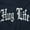 Navy, variant on Hug Life Tattoo Letters Font Funny Toddler Boy Girl T Shirt Infant Toddler Brisco Brands 12M