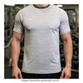 thumbnail image 4 of Playera Umbro para Hombre Cuello Redondo Manga Corta Gris Talla EG, 4 of 4