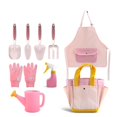 thumbnail image 1 of 9pcs Kids Gardening Tools Children Outdoor Planting Toy Kit With Storage Bag, 1 of 4