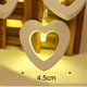 thumbnail image 5 of Bewildely 2021 nuevo 10 luces LED de con forma de corazón, decoración para bodas, eventos, fiestas, decoración del hogar para el Día de San Iluminación y accesorios No.01 Bewildely JJ19504-01B, 5 of 6