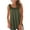 Army Green(New), variant on PNTUTB Women's Casual Pullover Printed Sleeveless Round Neck Basic Tees Comfortable Blouses Loose Tank