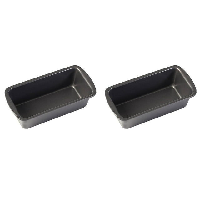 2 Molde para Pan Rectangular, Molde para Pan Tostado, Molde para Pasteles, Pan de Acero Al Carbono, Repostería, Utensilios para Hornear, Molde Antiadherente para Hornear DIY (L)