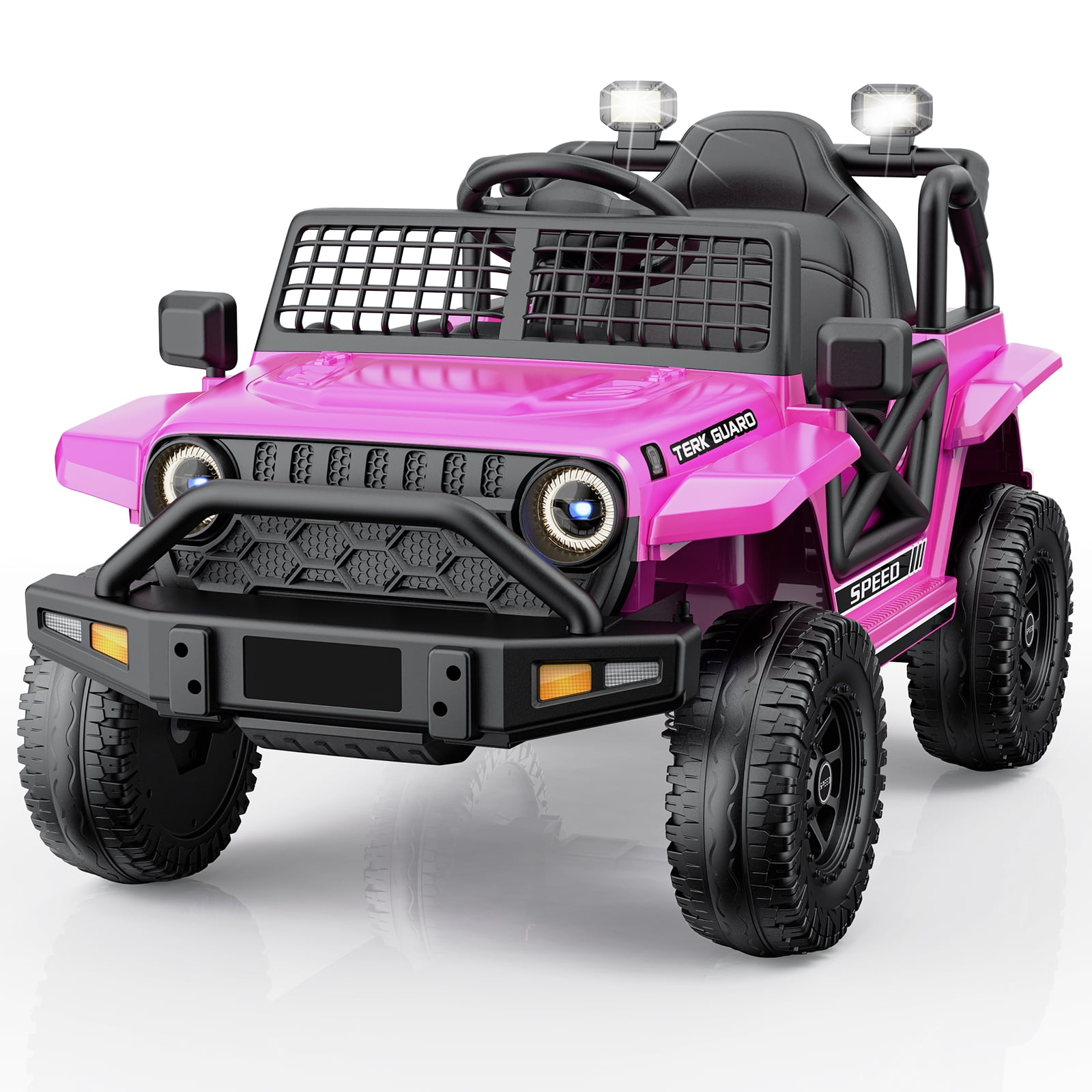 HHVEL 12V 7AH Ride on Toys for kids, Ride on Cars with Remote Control ,2x35W Motors, 3.5MPH Max Speed, Music Player