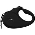 thumbnail image 7 of TUG 360° Tangle-Free, Heavy Duty Retractable Dog Leash for Up to 110 lb Dogs; 16 ft Strong Nylon Tape/Ribbon; One-Handed Brake, Pause, Lock (Large, Black), 7 of 7