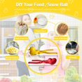 thumbnail image 3 of Duck Rice Mold, Duck DIY Sushi Molds Animal Shapes Clip For Rice/Mashed Potatoes/Snow With Poly Plastic Gloves (2 Pack), 3 of 5