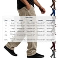 thumbnail image 3 of Stamzod Work Pants for Men 2026 Fall Fashion Straight Leg Corduroy Pants Men Loose Casual Cargo Sweat Pants with Multi-Pocket, 3 of 6