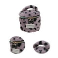 thumbnail image 4 of Unique Bargains 1 Pc Leopard Print Drawstring Makeup Bag for Vacation Business Travel Plush Purple, 4 of 5