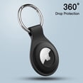 thumbnail image 5 of JETech Silicone Case for AirTag 2nd/1st Generation (2026/2021) with Keychain, Protective Air Tag Holder, 2-Pack (Black), 5 of 6