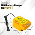 thumbnail image 4 of Cargador de Batería HXTMOJU 20V Compacto con Pantalla LED 110-220V, 4 of 7
