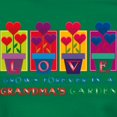 thumbnail image 3 of CafePress - Grandma's Garden Women's Dark T Shirt - Women's Traditional Fit Dark T-Shirt, 3 of 4