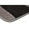 thumbnail image 5 of Millenium Stair Tread Treads Meander Greek Key Design Indoor Skid Slip Resistant Carpet Stair Tread Treads Machine Washable 8 ½ inch x 30 inch (Set of 3, Meander Grey), 5 of 6