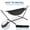 Chasm, variant on Acekid 2 Person Double Hammock with Heavy Duty Steel Stand, 450lbs Capacity Cotton Bed, Ocean