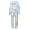 thumbnail image 5 of Cinnamoroll Hooded Union Suit Pajama Soft Comfy PJs Sleepwear, 5 of 7