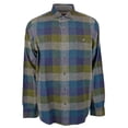 thumbnail image 5 of Men's Canyon Beach Flannel Bonfire Check Long Sleeve Shirt Large, 5 of 5