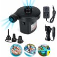 thumbnail image 1 of Bomba de aire eléctrica portátil DC 12v/AC 230 Inflador eléctrico de llenado rápido de 240 V, bomba de aire para colchón inflable, cojín de juguete, piscina, cama flotante, 1 of 5