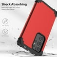 thumbnail image 2 of JTCASES for Samsung Galaxy S21 Ultra Case, Drop Resistant Corners, Wireless Charging, Heavy Duty Shockproof Hybrid Hard PC Bumper, Camera Protection, Skin-feel Anti-scratch Tough Cover,  Red, 2 of 7