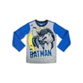 thumbnail image 5 of Batman Boys Classic Long Sleeve Top and Pants 2-Piece Pajama Sleep Set with Slippers, Sizes 4-12, 5 of 5