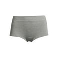 thumbnail image 3 of No Boundaries Seamless Boyshort Panties, Women's and Women's Plus, 3 of 3