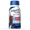 Ensure Plus Nutrition Shake with 13 grams of high-quality protein, Meal Replacement Shakes, Dark Chocolate, 8 fl oz