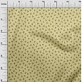 thumbnail image 3 of oneOone Silk Tabby Light Yellow Fabric Fern Leaves Quilting Supplies Print Sewing Fabric By The Yard 42 Inch Wide, 3 of 5