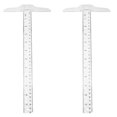 thumbnail image 1 of LOVEVER 2 Pcs Architectural Scale Ruler Measuring Tool Measurement Student, 1 of 8