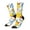 2 Black-2, variant on Ducks and Anchors Print Adult Socks for Men & Women,Calf Socks, Ankle Socks,Boots Socks,Breathable Casual Sock,Unisex Crew Socks