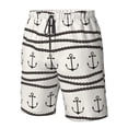 thumbnail image 4 of Vsdgher Anchors and Ropes Men's Beach Shorts, Surfing shorts, Swim trunks, Quick Dry Swim Trunks for Surfing Beach Fun -3X-Large, 4 of 6