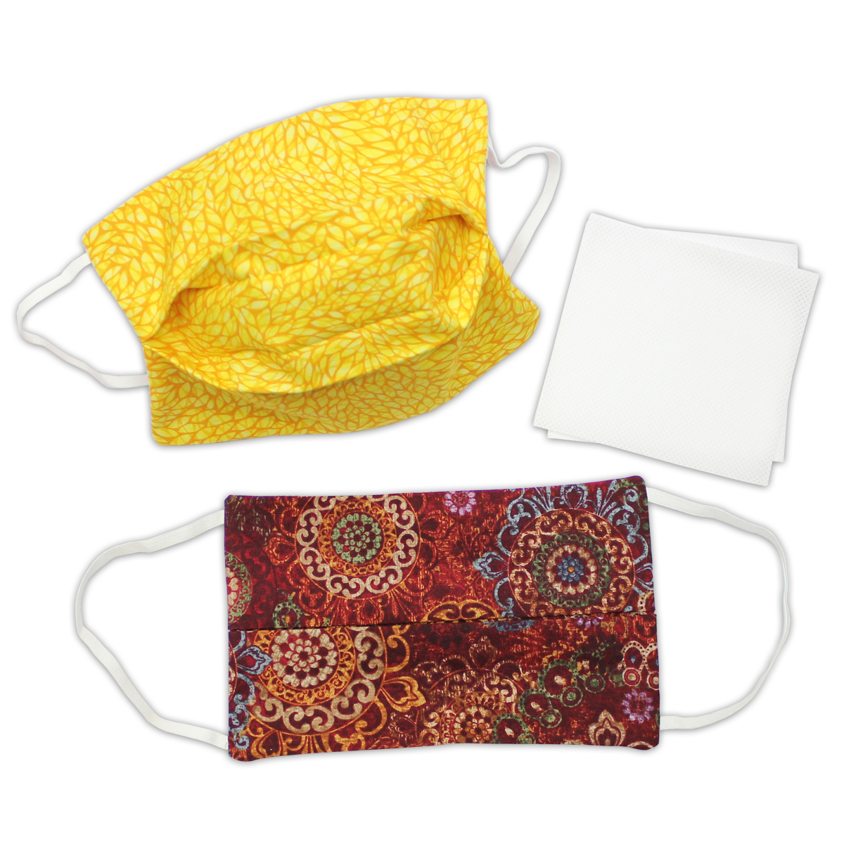 Sew Your Own Reusable Face Mask Kit, Set of 4 with Assorted Fabrics - image 5 of 13