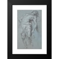 thumbnail image 2 of Heinrich Dittmers 13x18 Black Modern Framed Museum Art Print Titled - Laid -Back, Standing Male Model Linked to an Altar (1625 - 1677), 2 of 5