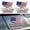 2 Pack, variant on 4th of July Car Accessories, American Flag Emblem for Cars, Trucks & SUVs – Embossed Aluminum Metal Badge with Adhesive Backing for Fender, Trunk, Tailgate