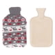 thumbnail image 1 of Bolsa de agua caliente de goma grande de 2 l con funda de tejido para inyección de agua., 1 of 14