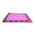 thumbnail image 2 of Ahgly Company Indoor Rectangle Abstract Purple Modern Area Rugs, 6' x 9', 2 of 4