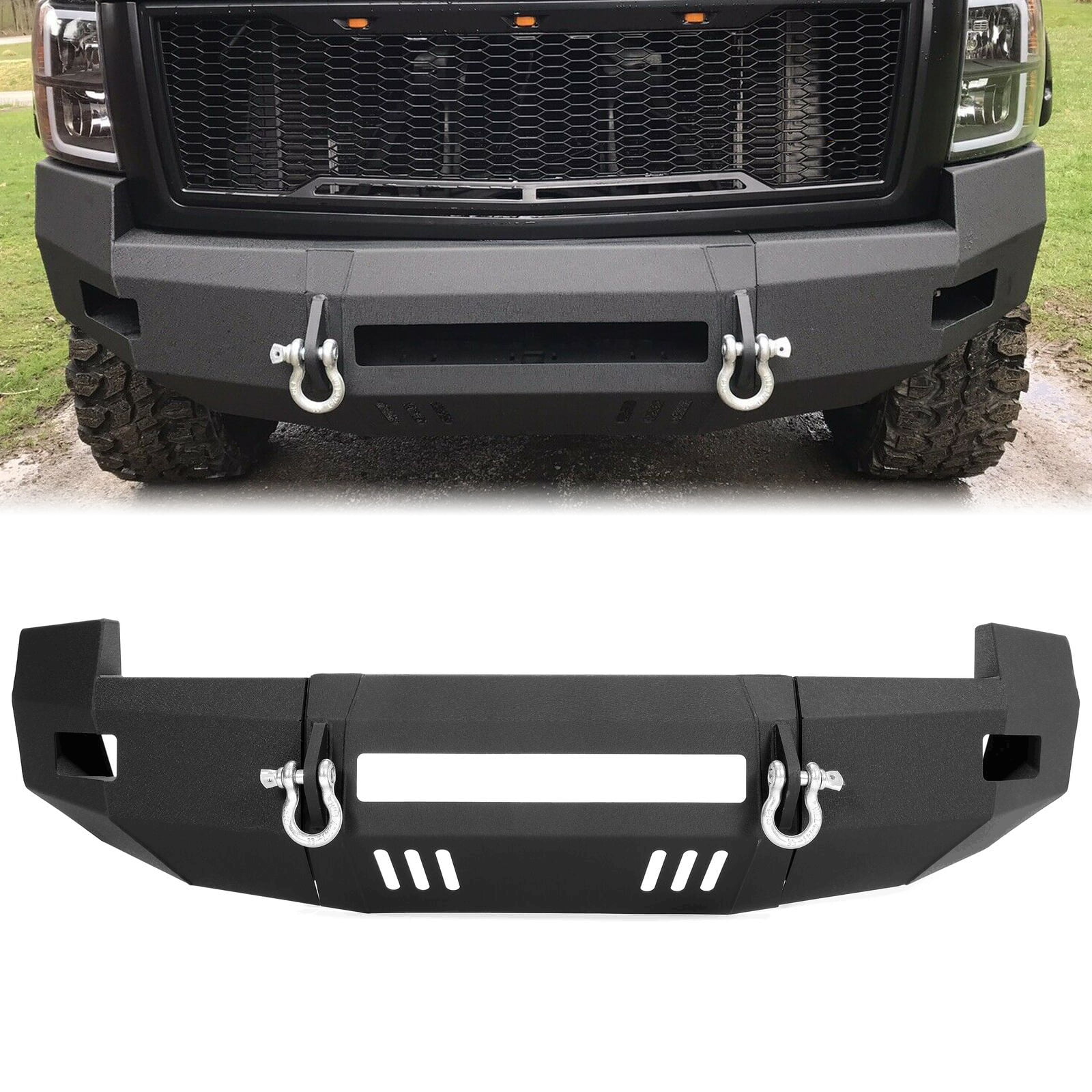 Partslink Number GM1004148 OE Replacement Chevrolet Silverado Front Driver Side Bumper Extension Outer 